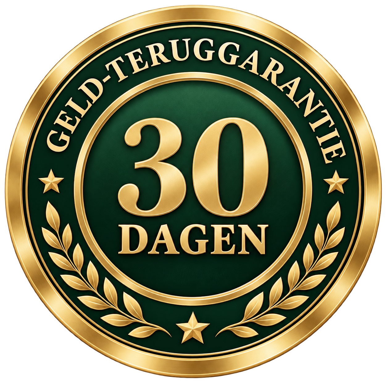 30 dagen geld-teruggarantie